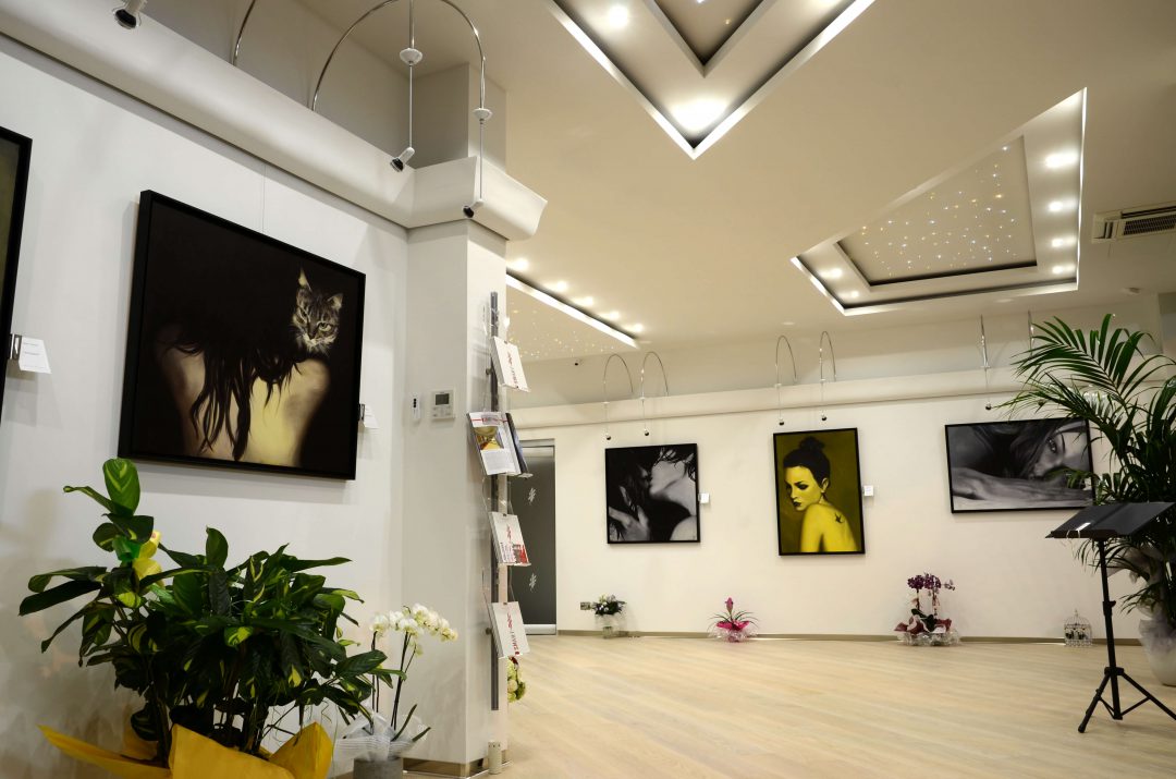 Atelier and Art Gallery design