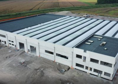 New industrial facility with offices